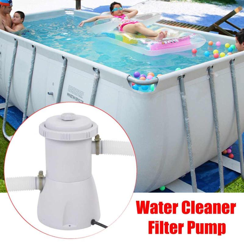 

220V Electric Filter Pump Swimming Pool Filter Pump Water Clean Clear Dirty Pool Pond Pumps Accessories