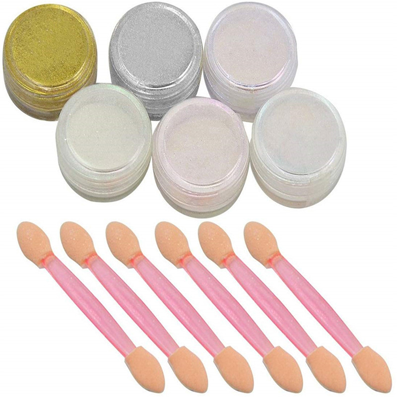 

Nail Mirror Glitter Powder Metallic Color Nail Art UV Gel Polishing Chrome Flakes Pigment Dust Decorations Manicure