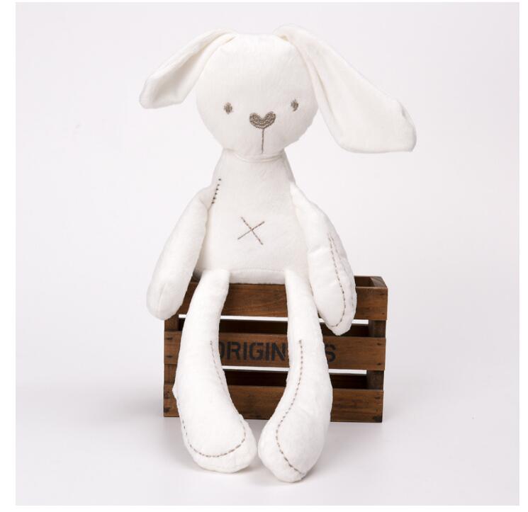 2017 Cute Rabbit Doll Baby Soft Plush Toys For Children Bunny Sleeping Mate