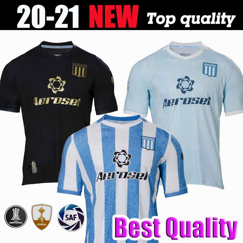 

size:S-3XL 2020 2021 Argentina Racing Club de Avellaneda jersey 20 21 Bou 7 Fernández 8 Centurión 10 football shirts top quali jerseys