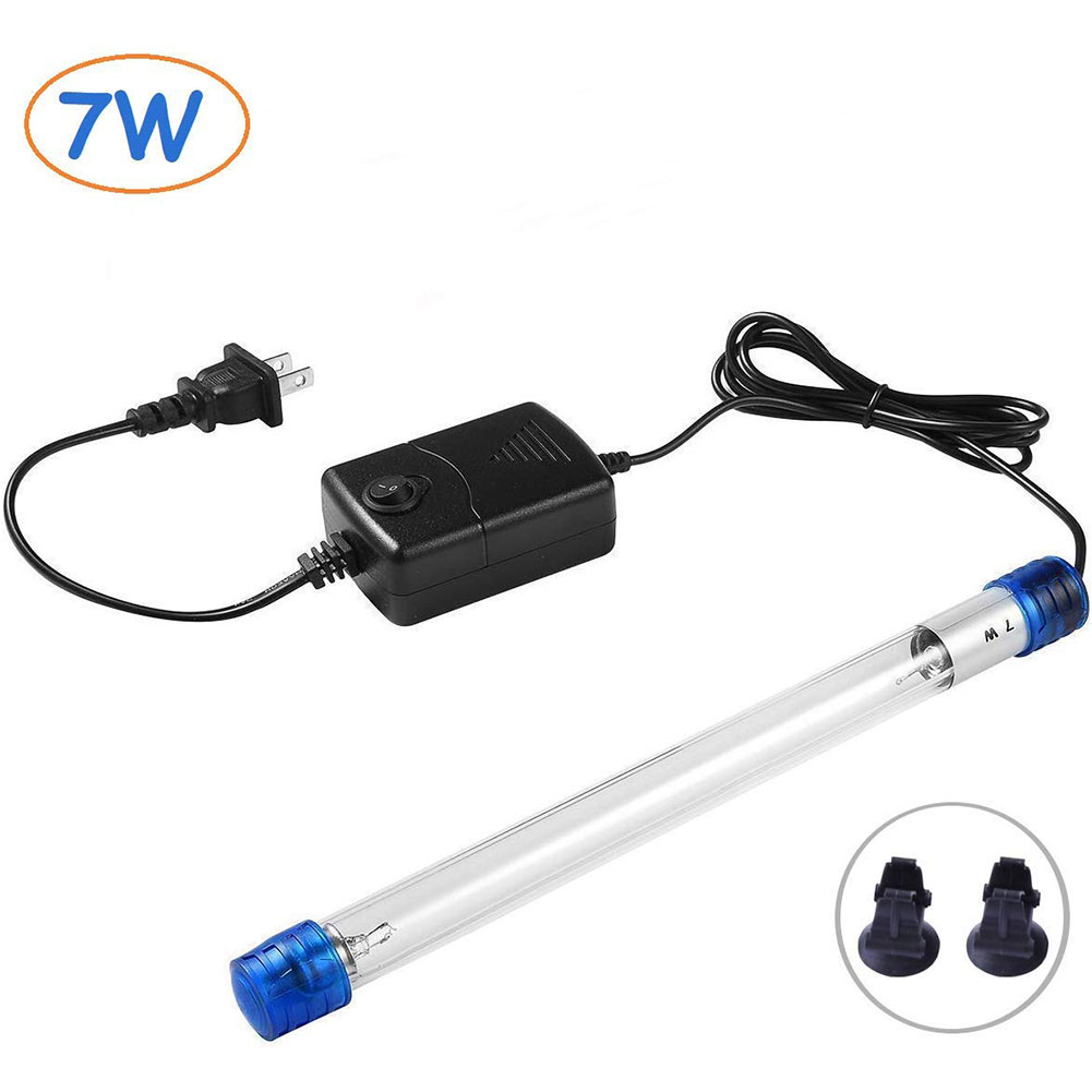 

Aquarium Lights 7 W Submersible Light Aquarium Clean Light for Aquarium Water Clean Green Clear Waterproof Clean Lamp