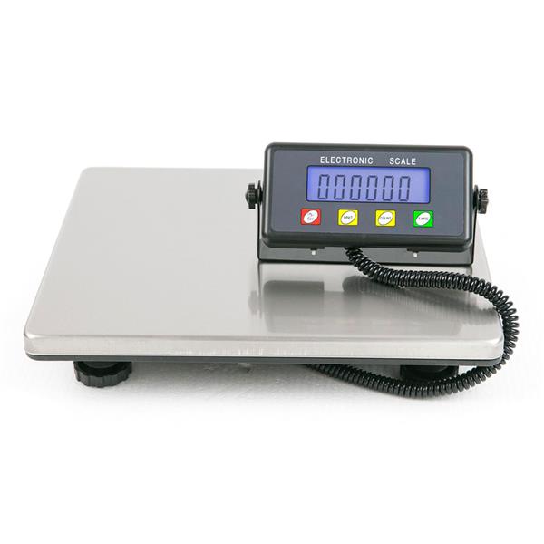 

Digital Heavy Duty Shipping and Postal Scale with Durable Stainless Steel Large Platform, Capacity oz Readability, UPS USPS Post Office Post