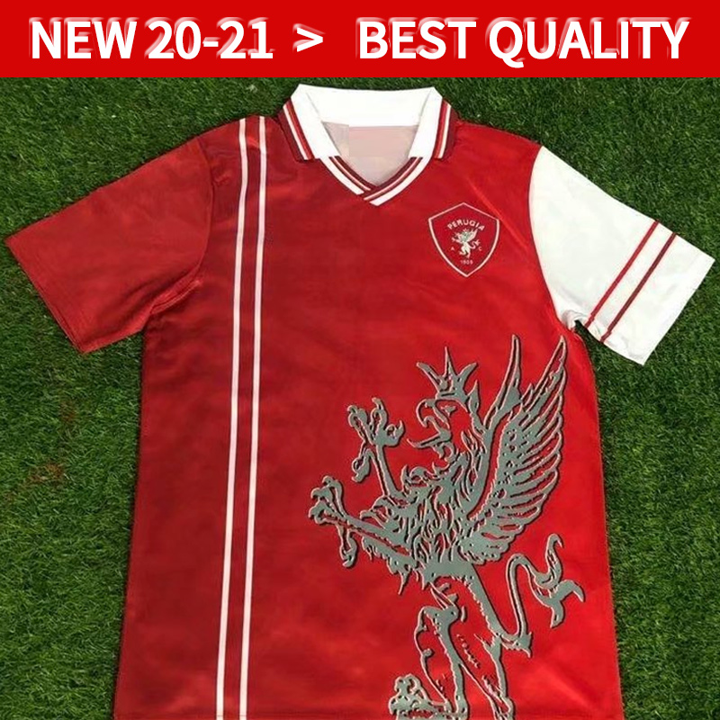 

Perugia retro soccer jerseys 98 99 Home football Shirt 1998 1999 football jerseys maillot de foot, White