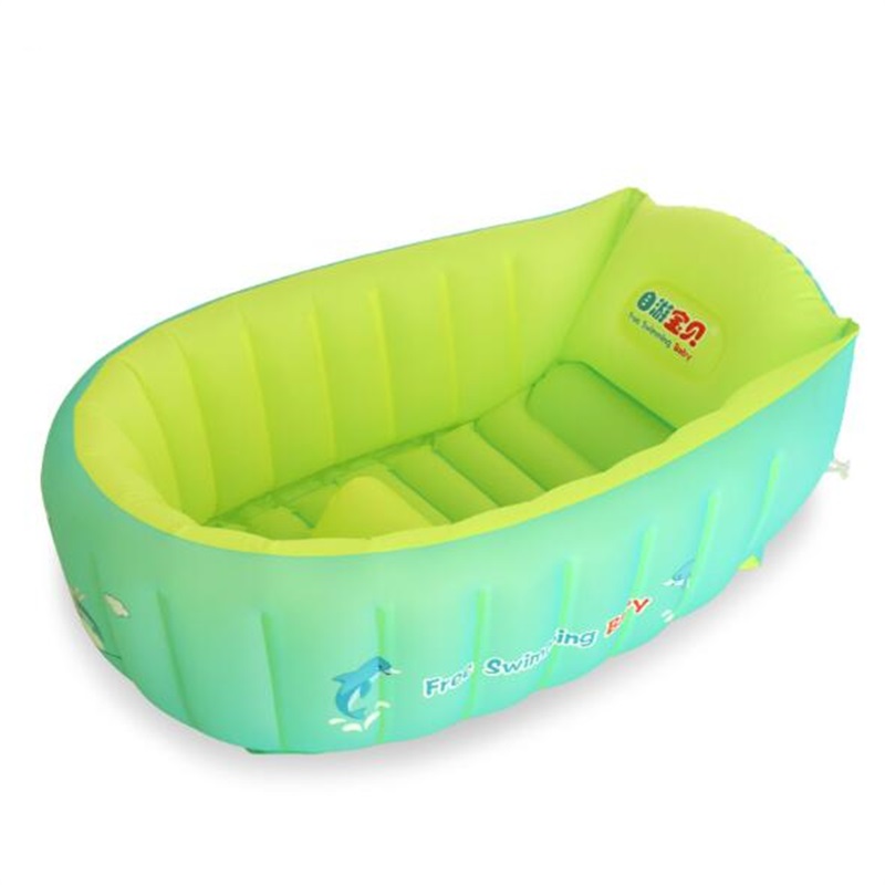 

Inflatable baby bath tub Folding tub swimming pool non-toxic Baby bath summer fun Water park Safety Swim trainer Pool