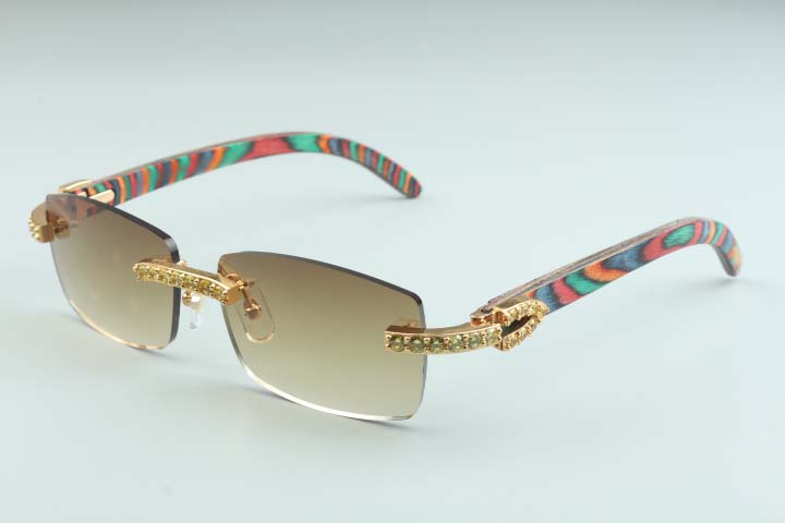 

20 new natural color pattern wooden temple sunglasses, 3524012 (2) luxury yellow big diamond luxury sunglasses size: 56-18-135mm sunglasses