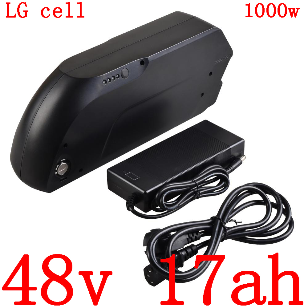 

Electric bike battery 48 v 13ah 17ah 36 v 14ah 17ah 36v 48 v use lg cell for front rear hub / mid drive bike engine kit