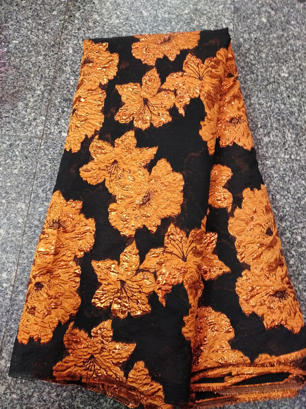 

5yards african net tulle lace fabric beautiful flowers embroidered mesh lace fabric for women party dress ZDMA171