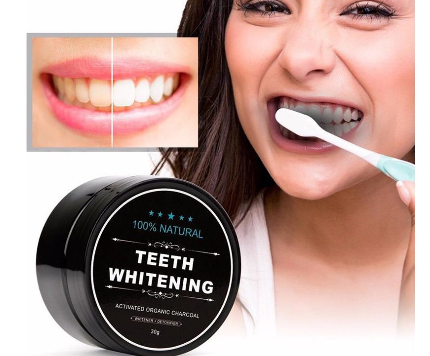 Teeth Whitening 30g Powder Smoke Coffee Tea Stain Remove Bamboo Activated Charcoal Powder Oral Hygiene Dental Tooth Care-image-470701764