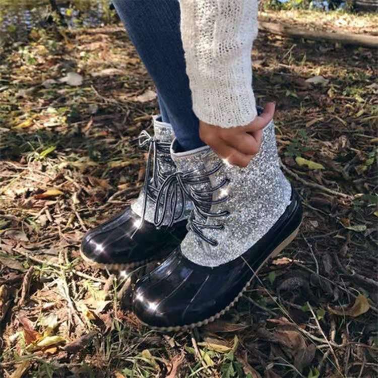 glitter duck boots wholesale