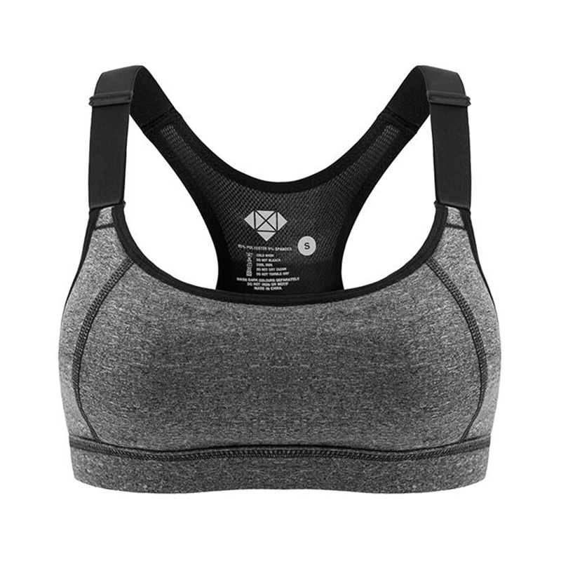 

Women Yoga Sports Bra Fitness Running Gym Push Up Bra Vest Top Padded, Black