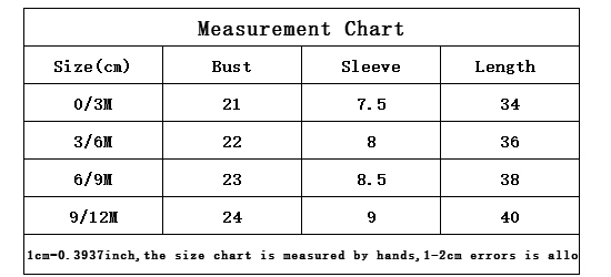 Bebe Size Chart