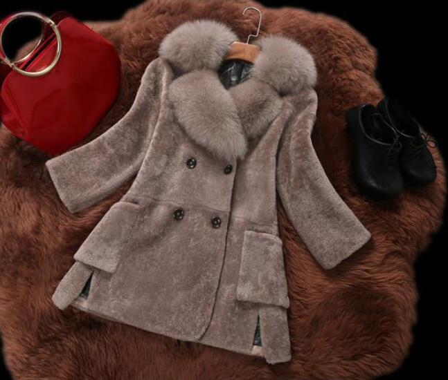 

Women Winter Jackets Coats Thicken Warm Faux Fur Coat Outerwear Casual Shaggy Fake Fur Jacket Female Cozy Long Overcoats, Red