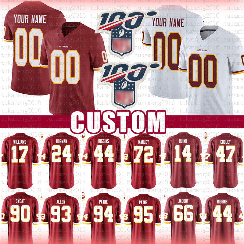 washington redskins authentic jerseys