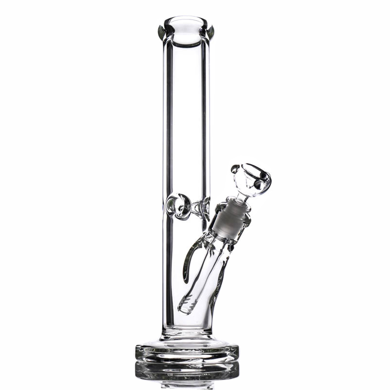 

9mm Thick Glass Bong Straight 18 14 12 inches With elephant Joint Super Heavy water pipe bongs big bong dab rig