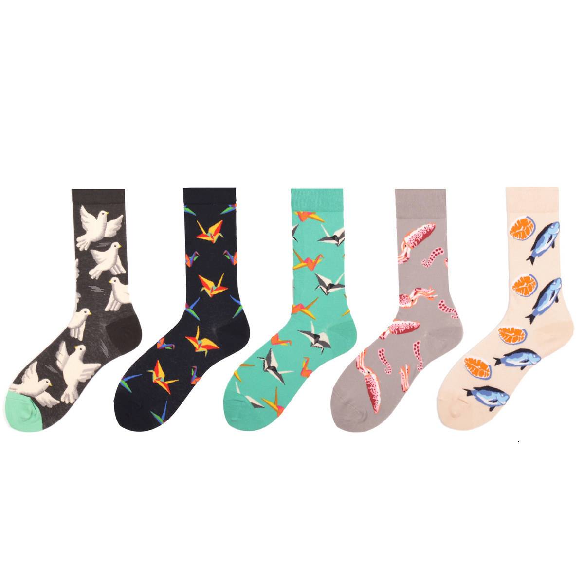 Personalized Stag Mythology Dress Socks For Women Men