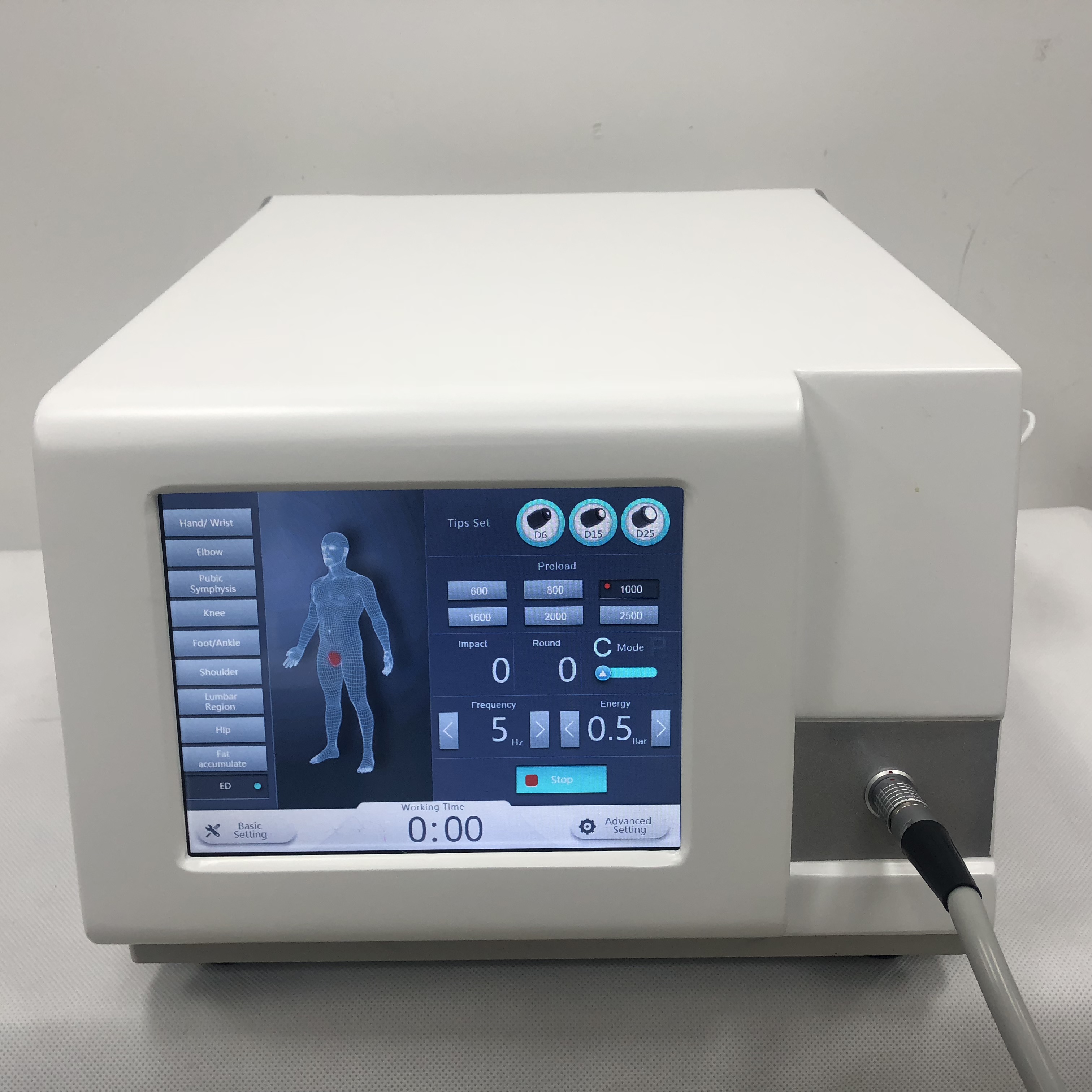 

Portable pneumatic shock wave therapy for physiotherapy weight loss and ED treatment / host sale shockwave therapy