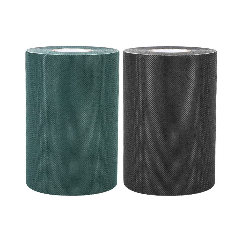 

10MX150MM Artificial Turf Seam Tape Lawn Tape Grass Carpet Grass Adhesive 2 Colors, Black