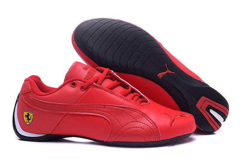 puma future cat hombre rojas