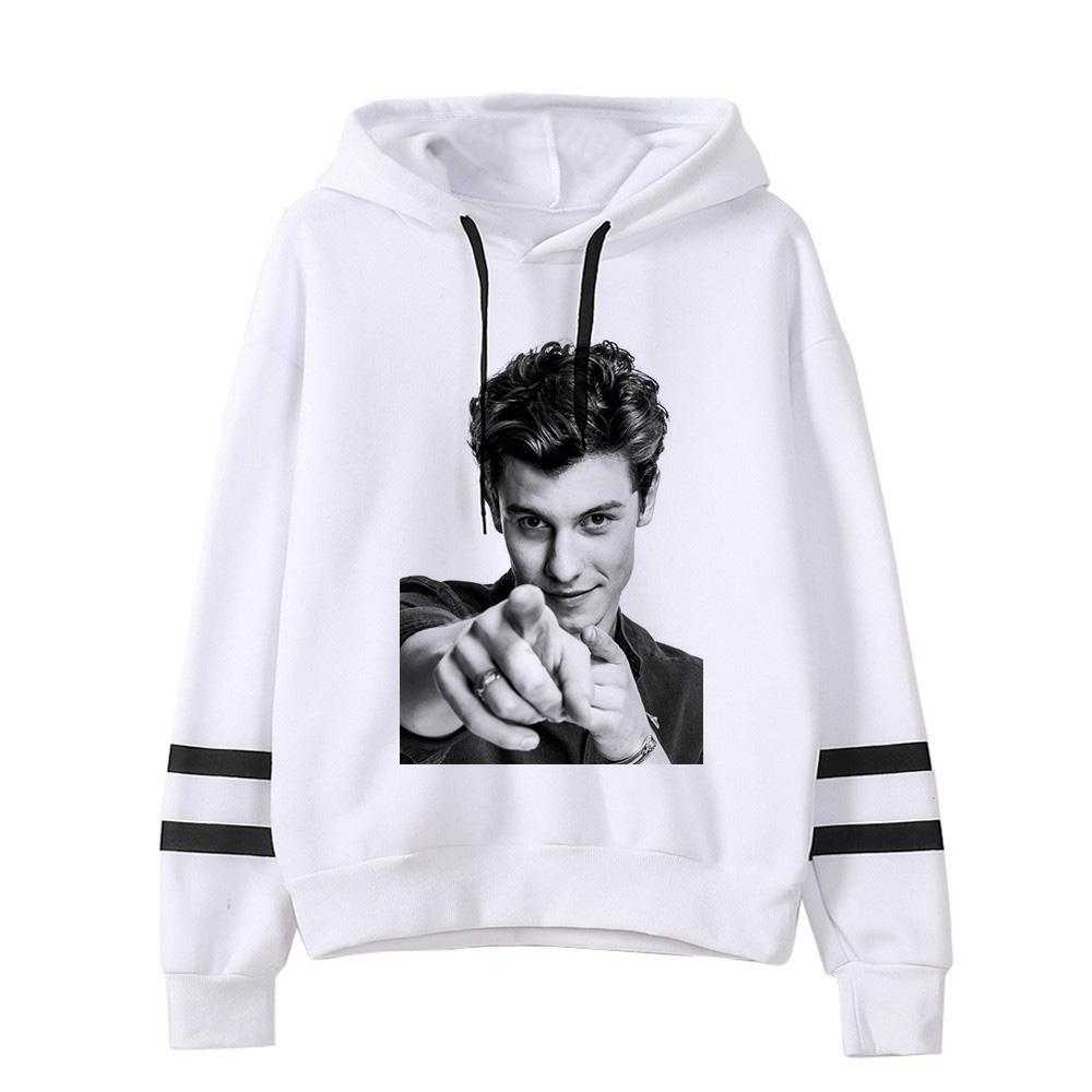

New Shawn Mendes Hoodie Autumn Women Hoodies Print Hip Hop Sweatshirts Men' Long Sleeve Hoodies Pullovers Coat Girls Female