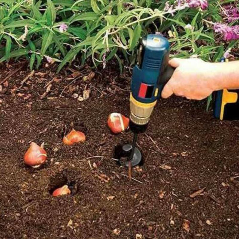 

Cordless drill bit power planter earth drill bit Auger Digging Spiral