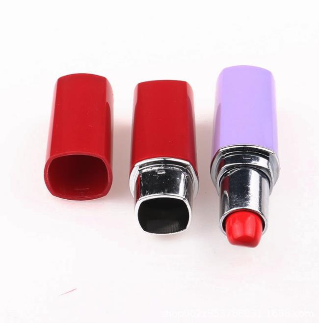 

New lipstick shape plastic storage box lipstick personality storage box portable storage