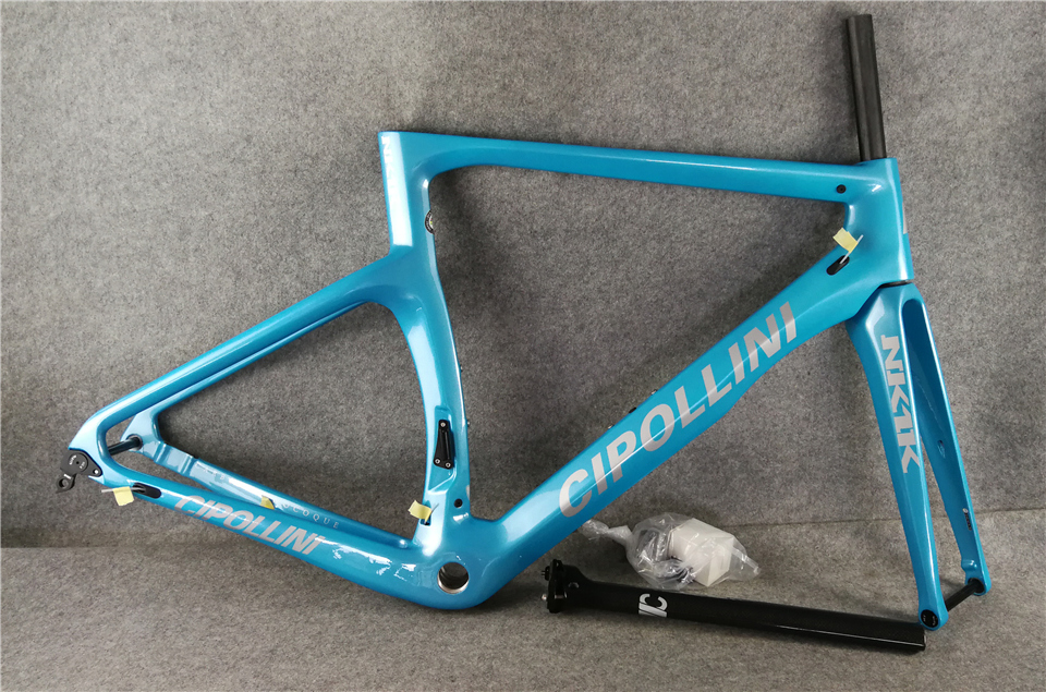 

Disc Cipollini NK1K Carbon Road Bike Frame Bicycle Frameset Blue Carbon Road Frameset/Complete Carbon Frame, Matte finish