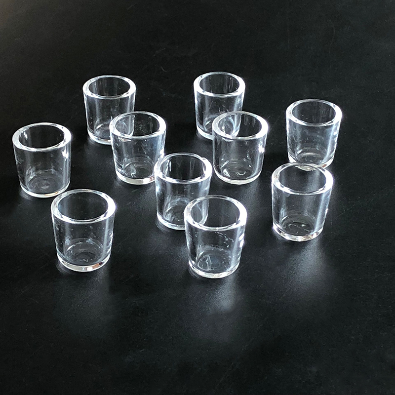 

Quartz Ceramic Insert Bowls Bowl with Top Bottom Thermal Nail for Thick Domeless Quartz Banger Glass Bong