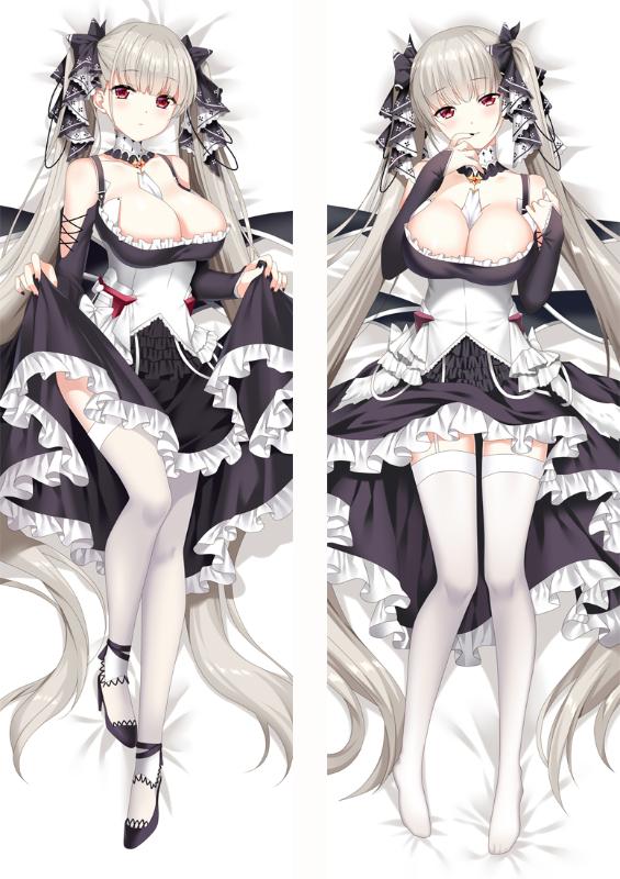 Anime Body Hugging Pillow Case Dakimakura 2WT Azur Lane Ayanami 160x50cm Waifu
