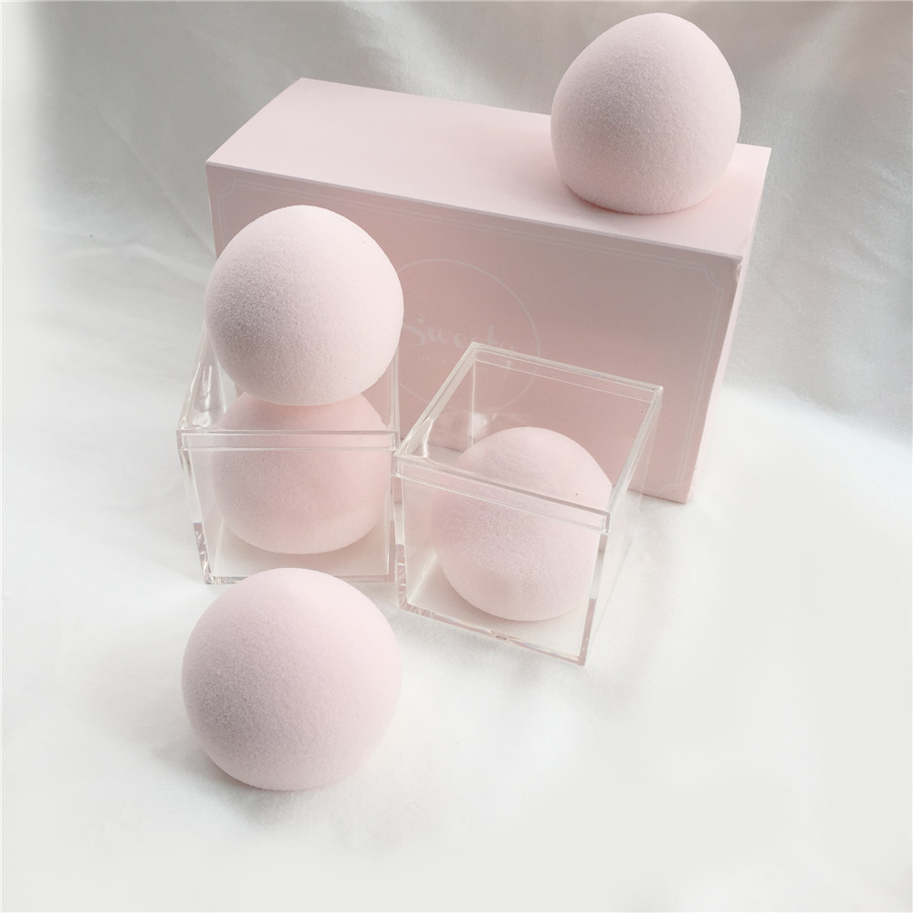 

New Sweety Bun-Shaped Makeup Sponge Blender - Ultra-soft Floppy Spongy Blender for Foundation Powders Cream Liquids Blender