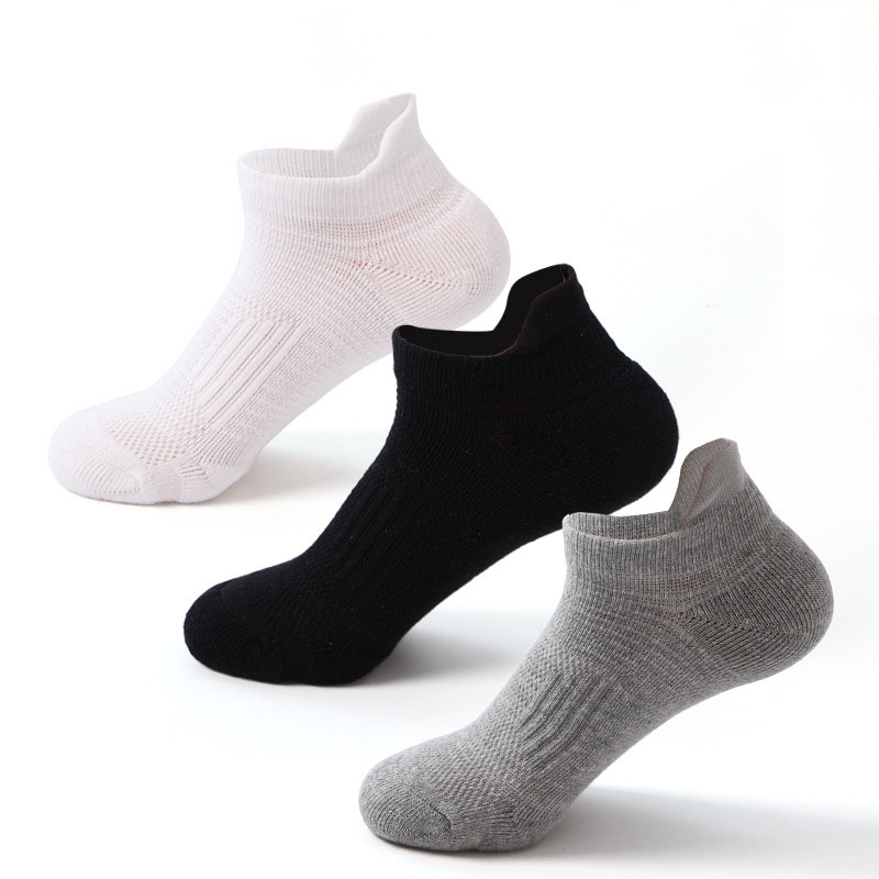 

Low Cut Ankle Socks Mens Towel Bottom Free Size EU USA Professional Elite Basketball Skateboard Boat Ship Socks 1 pair = 2 pieces, Mixed colors or customers specify