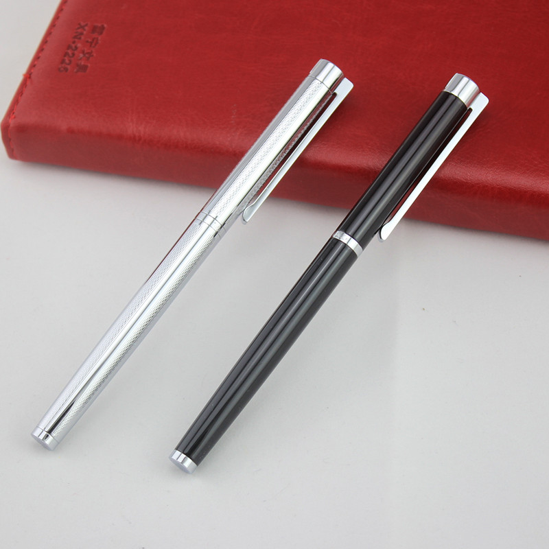 

High Quality Fountain Pen 0.5MM Extra Fine Nib Ink Pens for Writing JINHAO 126 Caneta Stationery School Office Supplies, Red