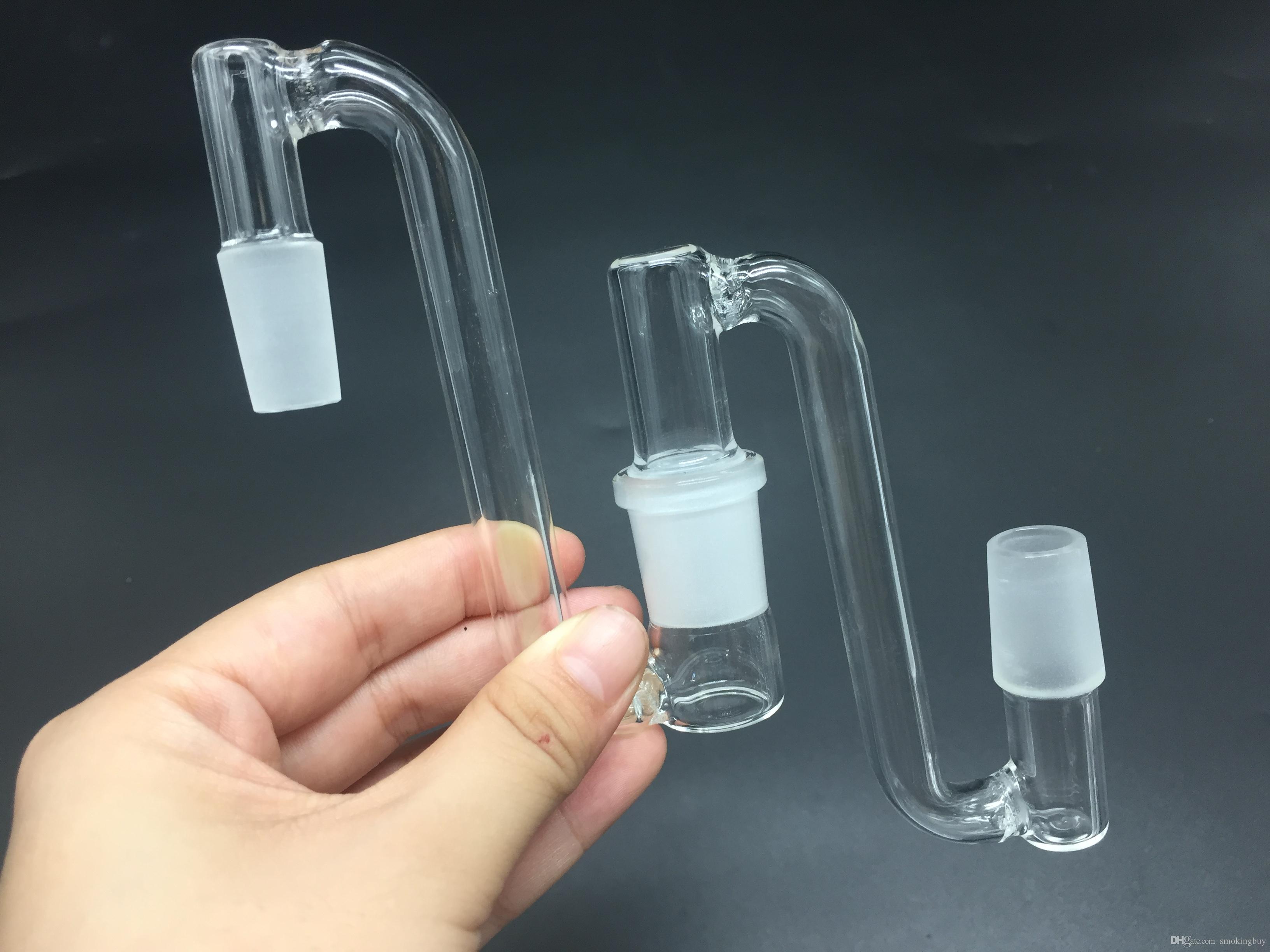 

Drop down adapter reclaimer Male to Female 14mm 18mm glass Dropdown Adapter glass oil rigs adapters whole