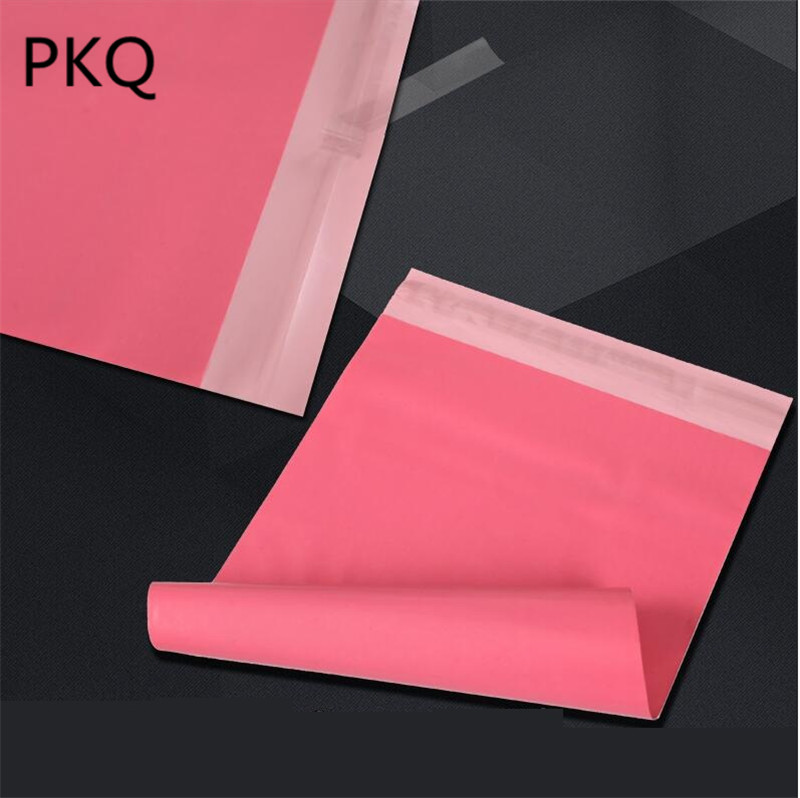 

10 sizes 100pcs/lot Pink Plastic Post Mail Bag Poly Mailer Self Sealing Mailer Padded Packaging Envelope Courier bag