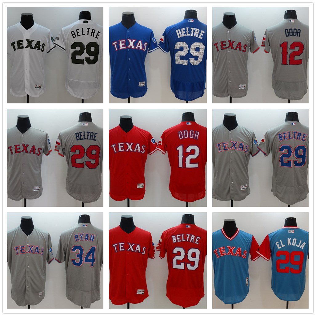 texas rangers jersey numbers