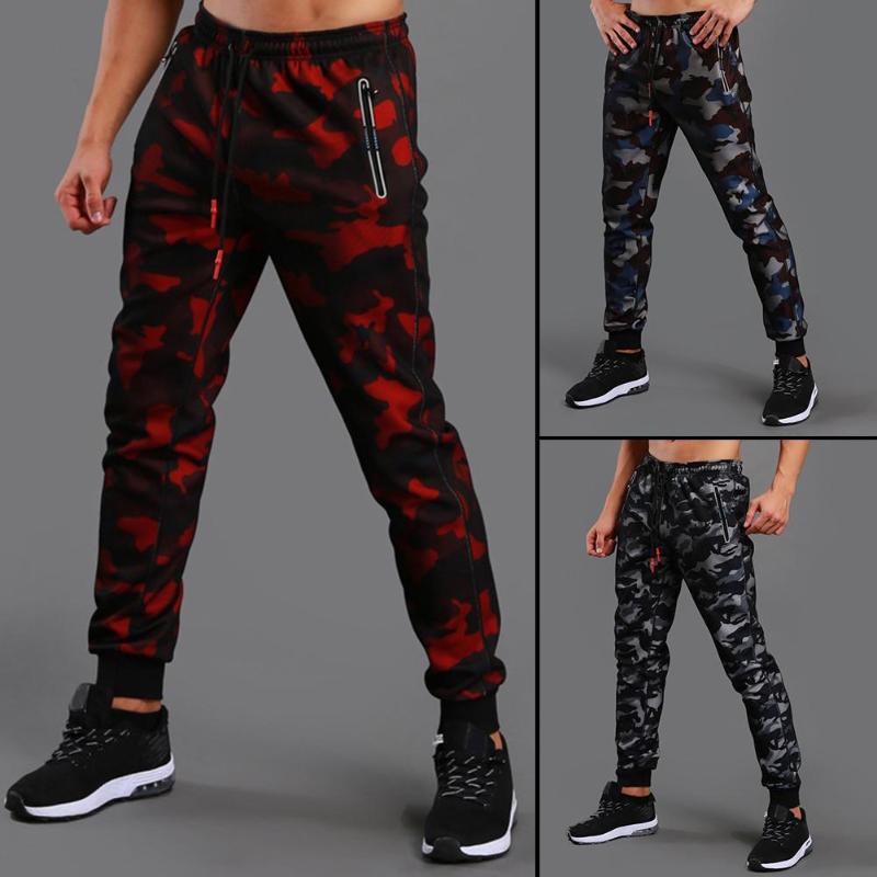 camo pants red and black