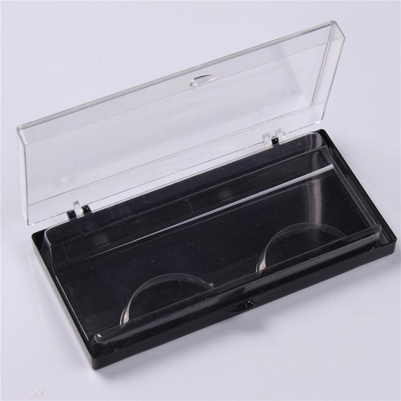 

Eyelash box 3D mink eyelash box false eyelash case eye lash packaging with plastic tray 60 sets free shipping DHL