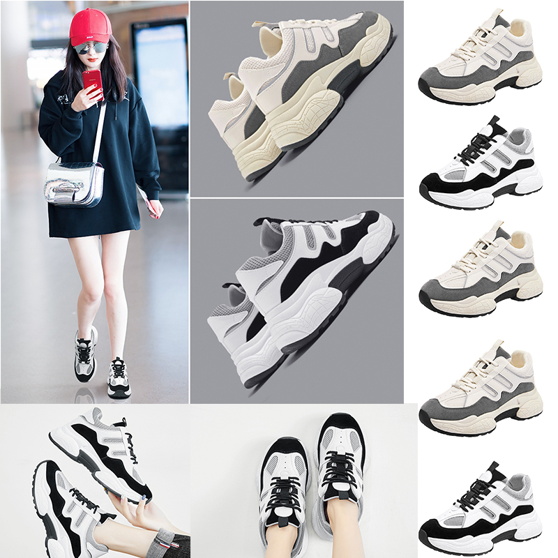 

2020 future designer women old dad shoes triple white grey black mesh breathable comfortable sports sneakers size 35-40, A1