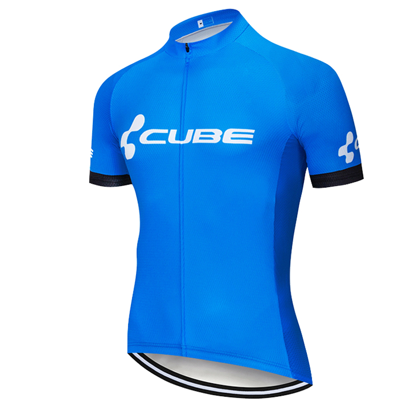 Tour De France 2020 Pro Team CUBE Cycling Jersey bicycle Clothing Summer Breathable MTB Jersey Ropa Ciclismo-image-545401174