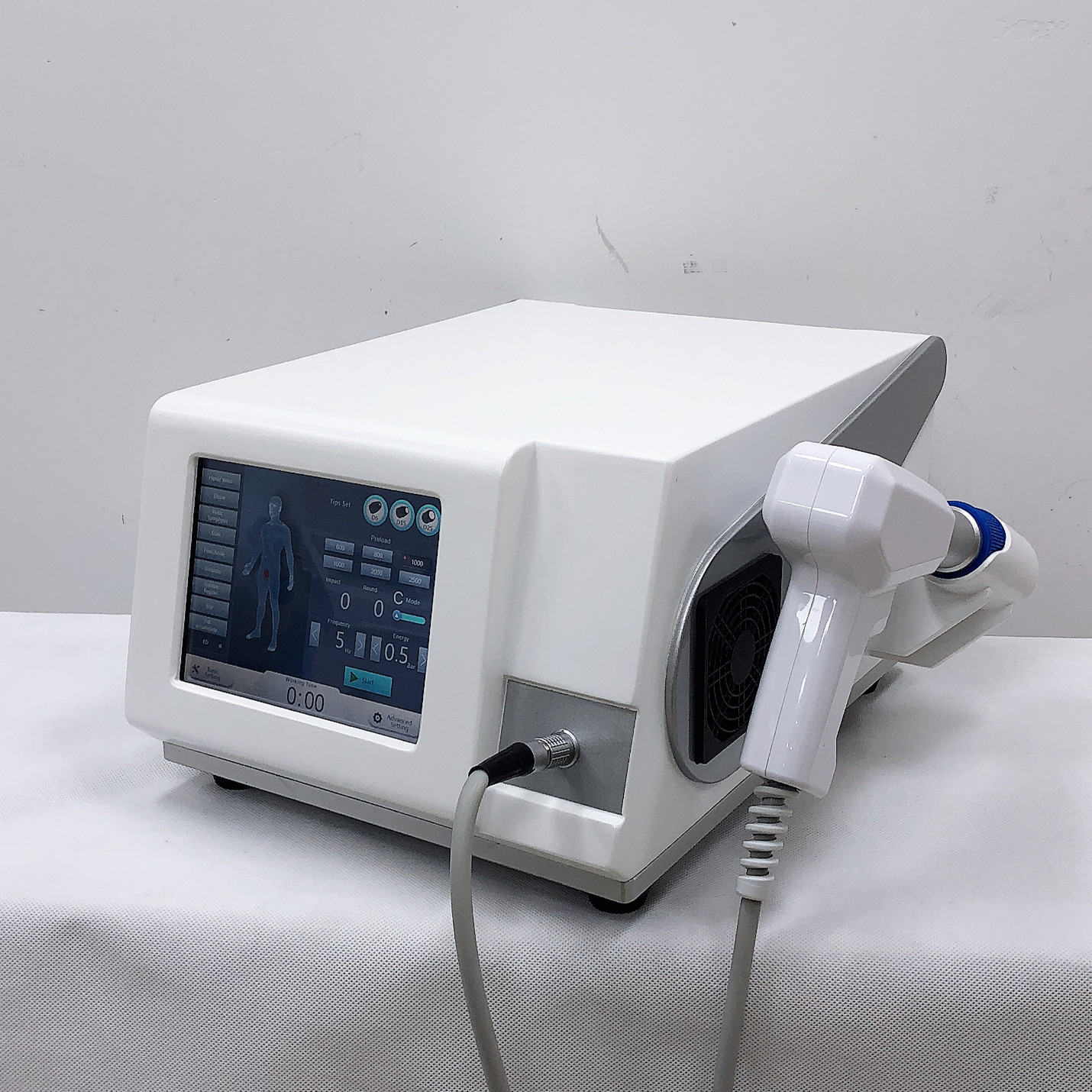 

2019 best air pressure shock wave therapy equipment shockwave machine eswt physiotherapy knee back pain relief cellulites removal