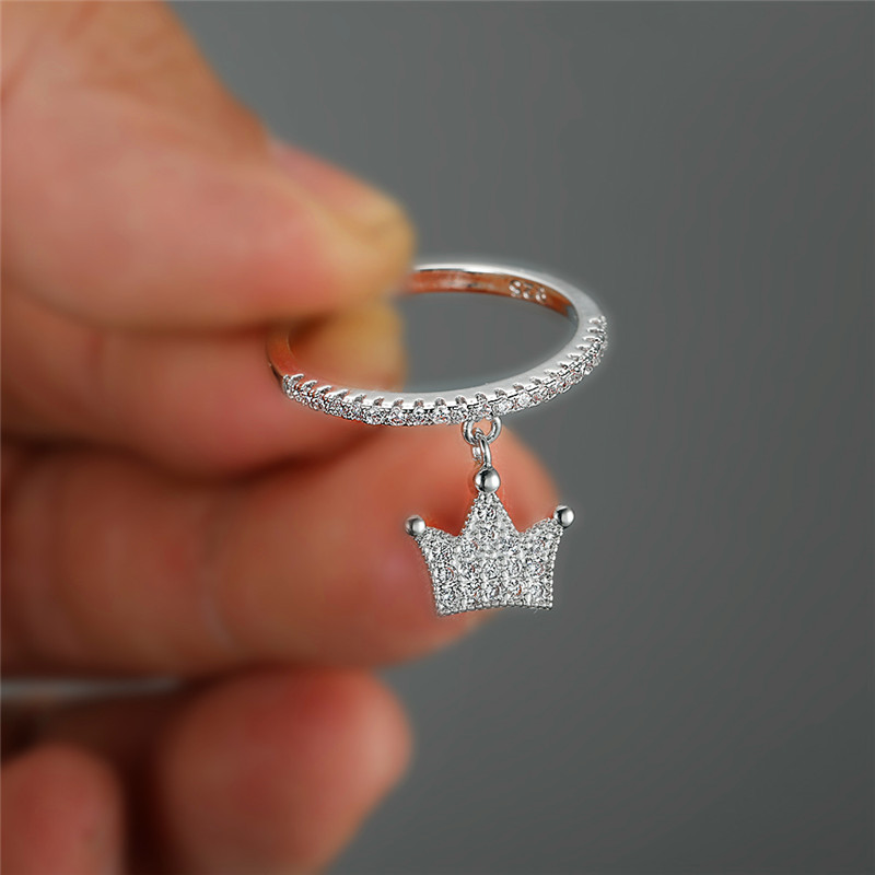 Clear CZ Thin Dainty Midi Knuckle Stackable Ring Sterling Silver Band Sizes 3-10
