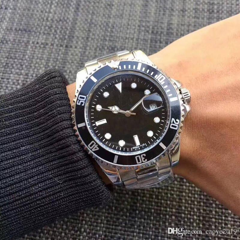 

Luxury Men's Watch with Classic Design Stainless Steel, Automatic Mechanical Movement, and 40mm Dial Size in Gold, Silver, and Black, Small box