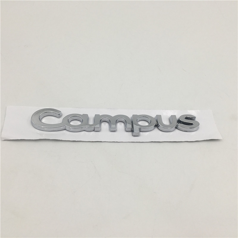 

For Renault CLIO Campus Car Rear Trunk Emblem Logo Sticker Tail Nameplate Letters