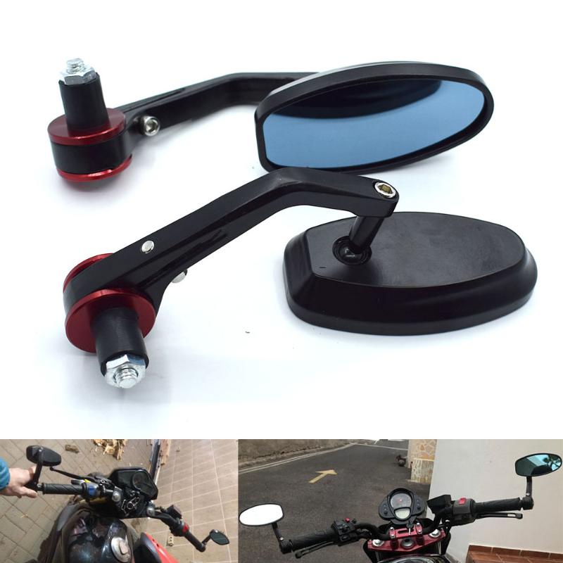 

7/8"22mm Universal Motorcycle Mirrors Rear View Handle Bar End Rearview Side Mirrors For 990 990 SMT/SUPERMOTO T 690 SMC-R