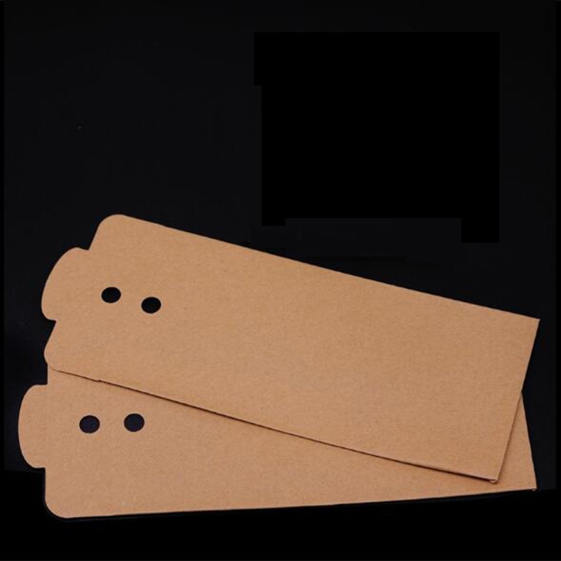 

500pcs Blank Retail Kraft Paper Packaging Bag For 11 XS Max Mobile Phone Tempered Glass Screen Protector Protective Film