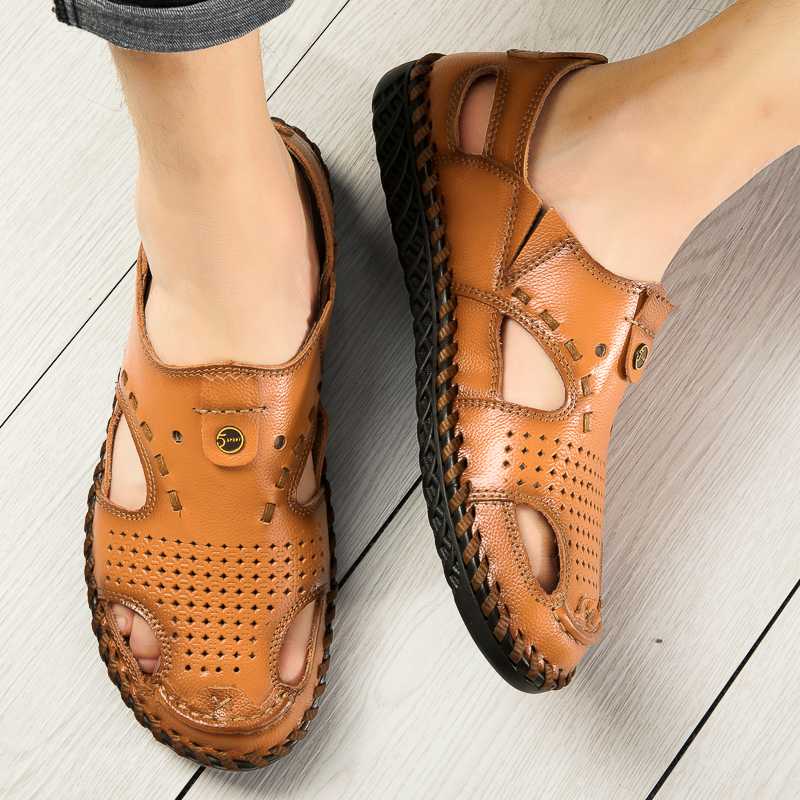 

fish male women fashion sandalsslippers shoes roman platform rubber casual men man hombre sandal sandals sports beach outdoor, Black