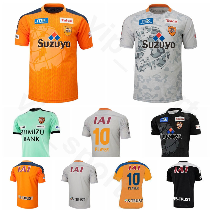 

2020 2021 Shimizu S-Pulse Soccer J1 League 16 NISHIZAWA Jersey 23 DANGDA 14 GOTO 20 NAKAMURA 28 NISHIMURA 2 TATSUTA Football Shirt Kits, Black