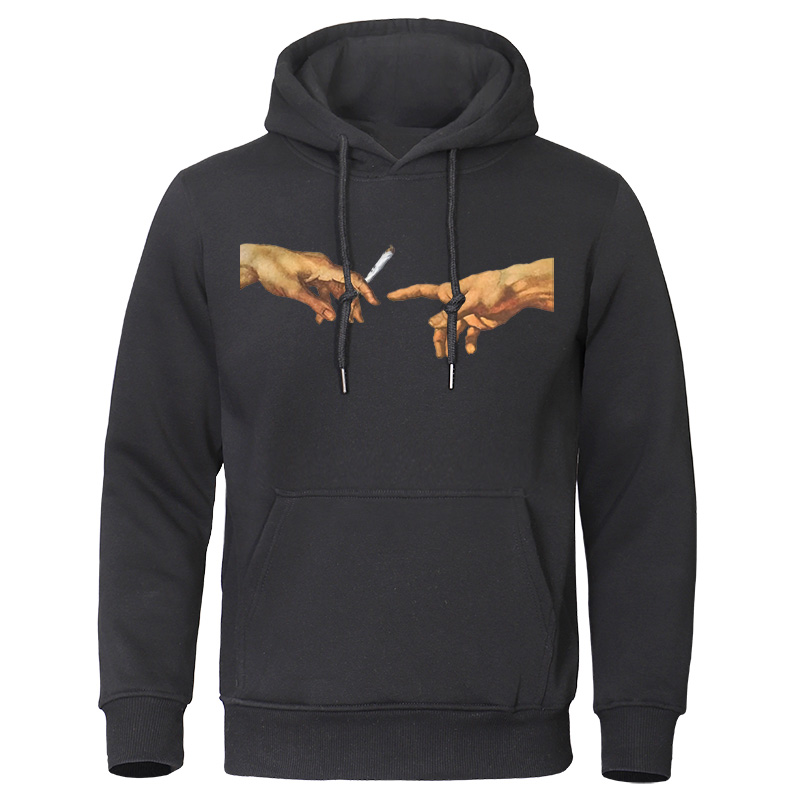 

Michelangelo hoodies Men Harajuku Funny Art Print Hoodie Sweatshirts Hip Hop Autumn Winter Cotton hoody Homme Brand Pullovers, Blue 6