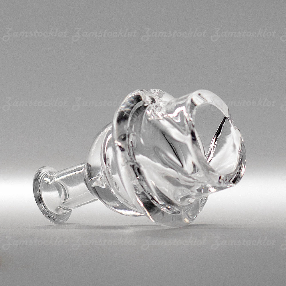 

Glass UFO Bubble Spinning Carb Cap Dome with spinning air hole For Glass Quartz Banger Oil Rigs Glass Bong Water Pipe