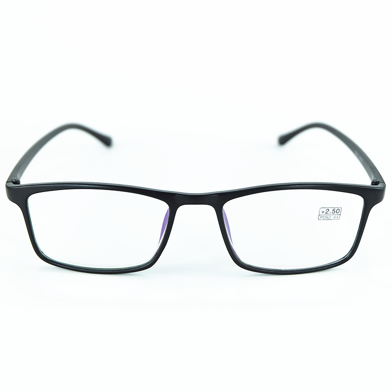 

Square Thin Frame Reading Glasses 2019 Unisex Colorful Fashion Reading Glasses Men Women telephoto glass presbyopic glasses JH918