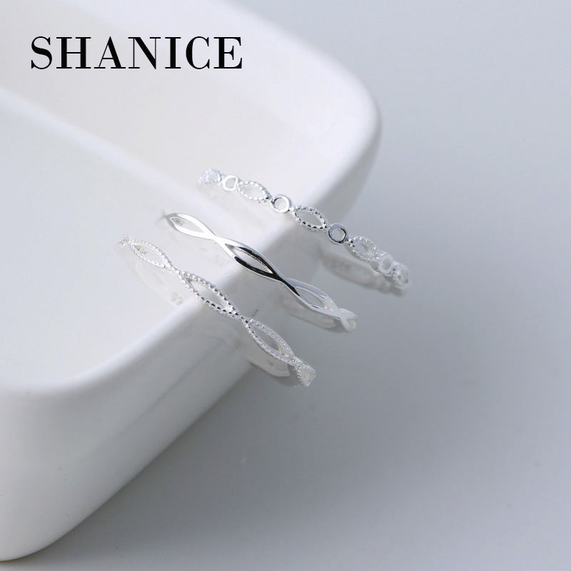 

Cluster Rings SHANICE 925 Sterling Silver Open Ring Sets For Women Removable Do The Old Hollow Lady Bijoux Femme